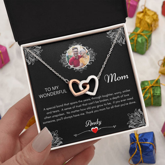 To My Mom Necklace From Son | Personalized Mother Jewelry Gift | 929