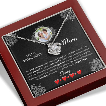 Mom Necklace from Daughter Personalized To My Mother Gift | 922