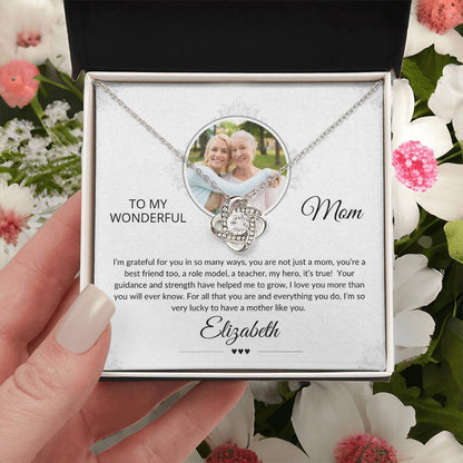 Mom Necklace from Daughter | Personalized Gift| I'm Grateful | 1022
