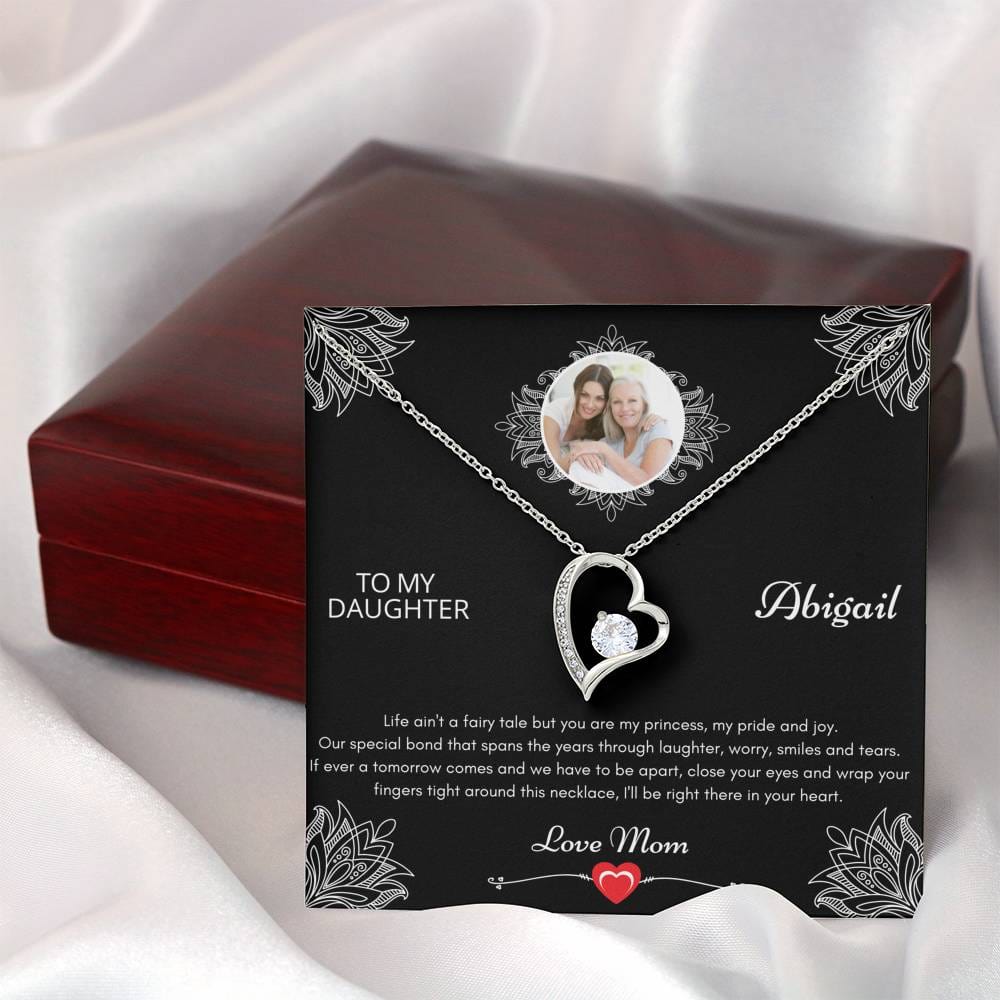 Daughter Necklace From Mom | Daughter Personalized Jewelry Gift | 917