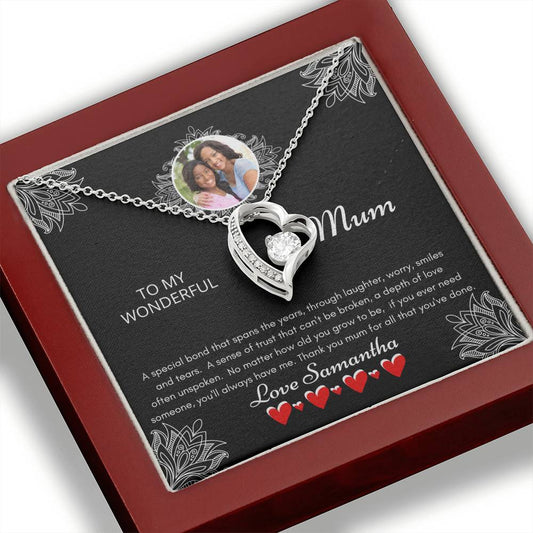 To My Mum From Daughter Necklace Gift | Personalised | 934