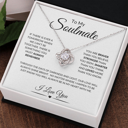 to my soulmate necklace gift