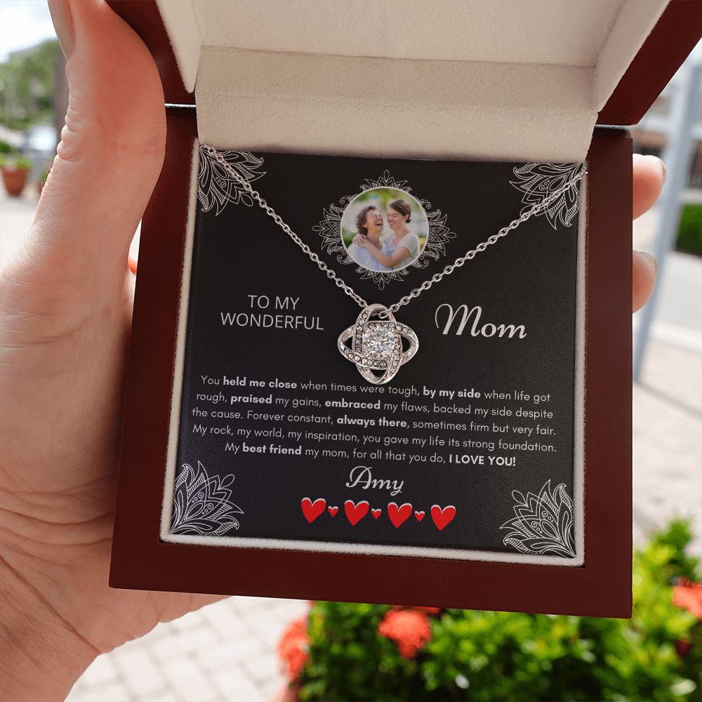 Mom Necklace from Daughter Personalized To My Mother Gift | 922