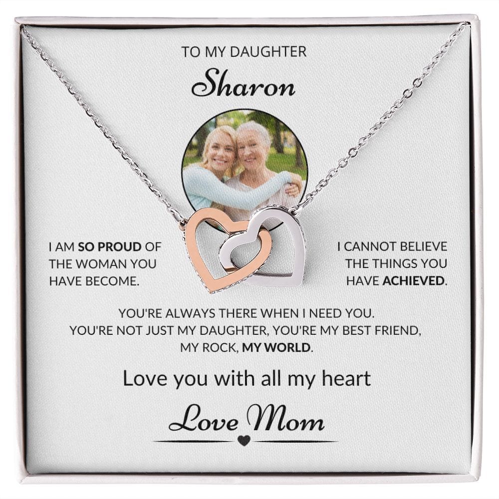 to my daughter necklace from mom gift