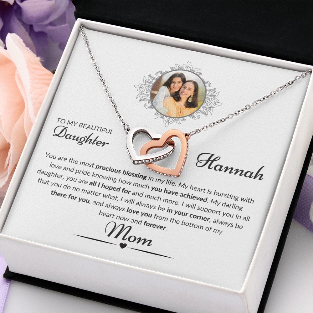 to my daughter from mom necklace