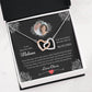 TO MY WIFE - Personalized Necklace Gift With Custom Message Card - Since That Day