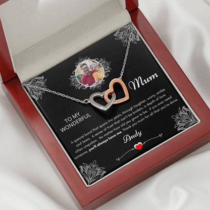 To My Mum Necklace From Son | Personalised Mother Jewelry Gift | 939