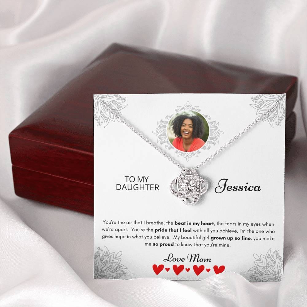 Daughter Necklace From Mom | Daughter Personalized Jewelry Gift | 921