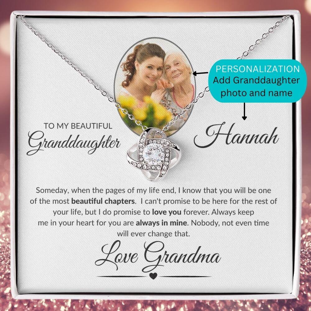 granddaughter necklace personalized