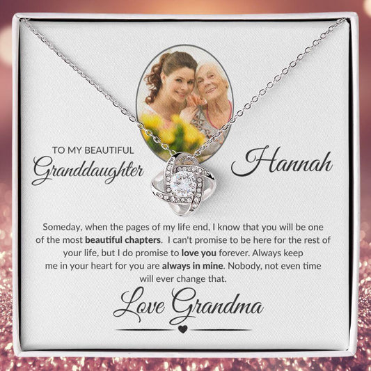 to my granddaughter necklace