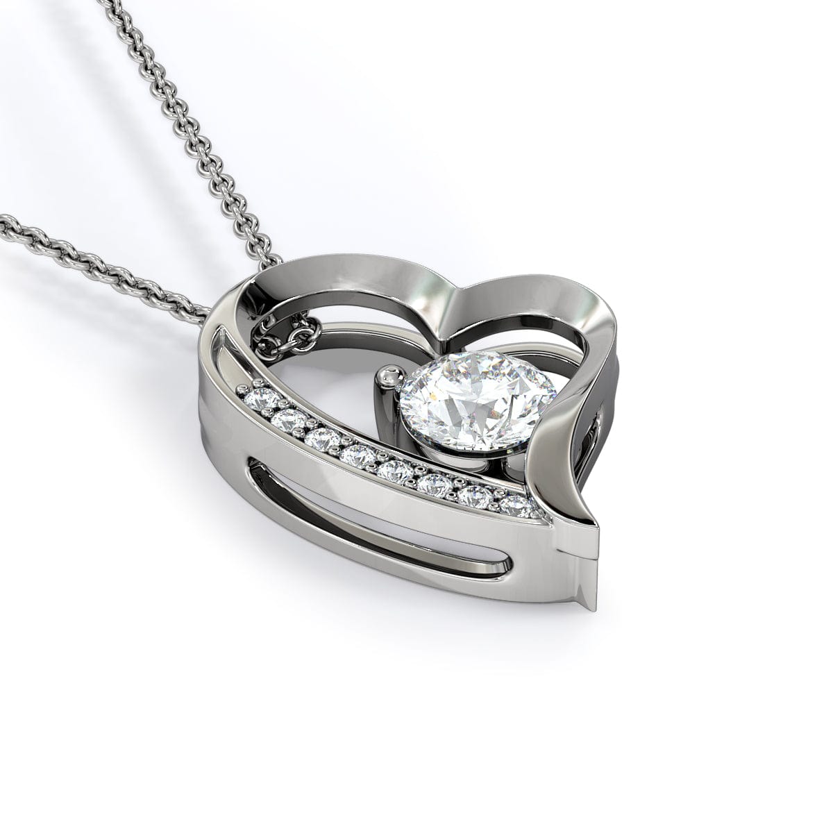 TO MY WIFE | Personalized Necklace Gift with Custom Message Card